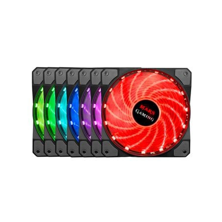 Ventola 120x120 mars gaming mfrgb 120mm rgb nero [mfrgb]