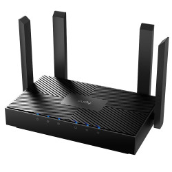 Router cudy wr3000 wi-fi/dual band/2402mbps/nero [ax3000]