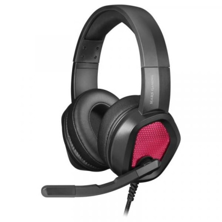 Cuffie mars gaming mh320 rgb con microfono cablato jack 3.5 nero