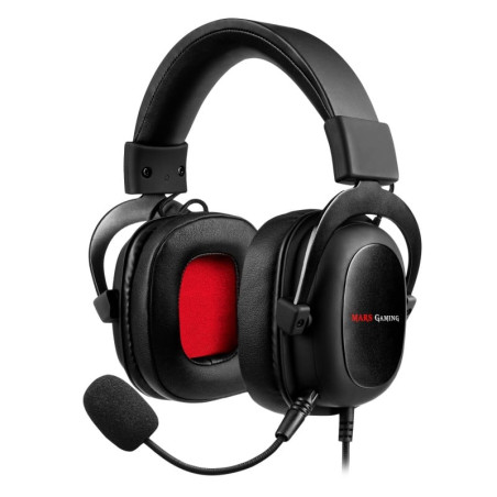 Cuffie mars gaming mh5 surround 7.1 con microfono cablato jack 3.5/usb-a