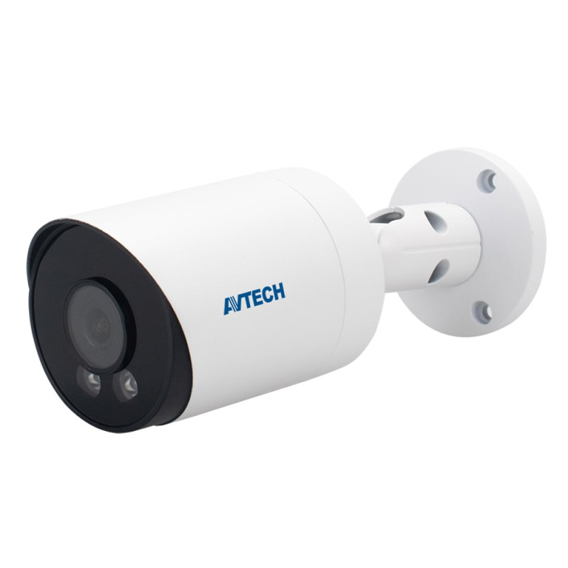 Telecamera ip avtech bullet ir h.265 8mp bianco