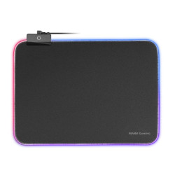 Mousepad mars gaming mmprgbl chroma rgb 365x265mm nero