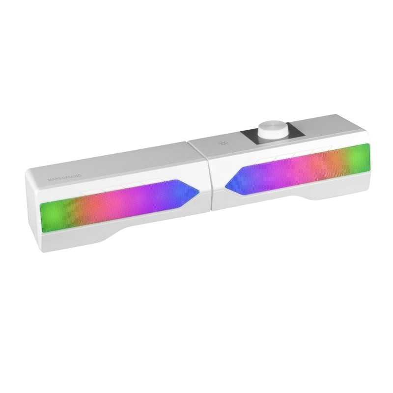 Altoparlante mars gaming msduow 2in1 soundbar gaming 2.0 rgb mesh