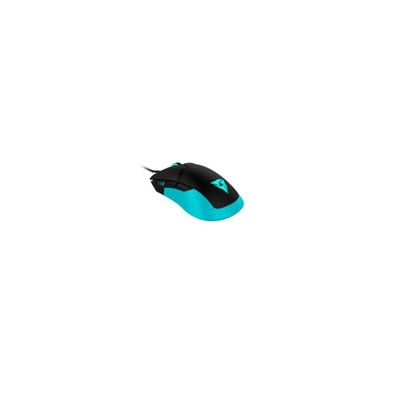 Mouse thunderx3 rm5 con fili ottico 5000dpi nero/grigio