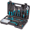 Set di utensili manuali bort btk-160 con valigetta nero/blu 38pz