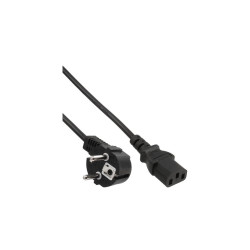 Cavo di alimentazione inline spina cee 77 1.8m nero