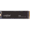 Ssd 500gb crucial t500 pcie gen4 nvme m.2 nero [ct500t500ssd8]