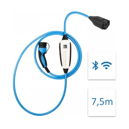 Caricatore per auto elettriche nrgkick 32a pure 7.5m blu/nero [12701000]