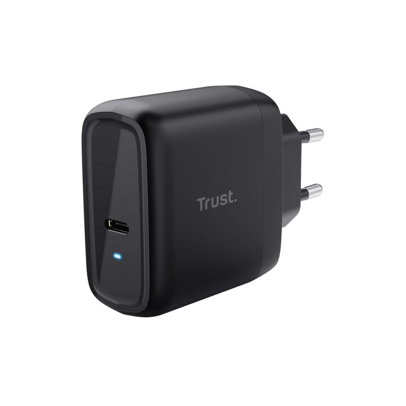 Alimentatore da rete trust maxo 65w usb-c con cavo usb-c