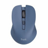Mouse trust mydo silent wireless ottico 1800dpi blu [25041]
