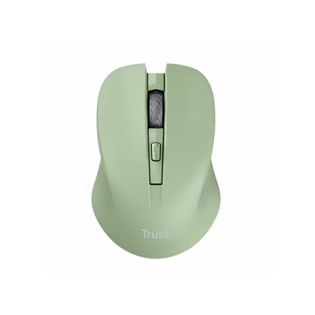 Mouse trust mydo silent wireless ottico 1800dpi verde [25042]
