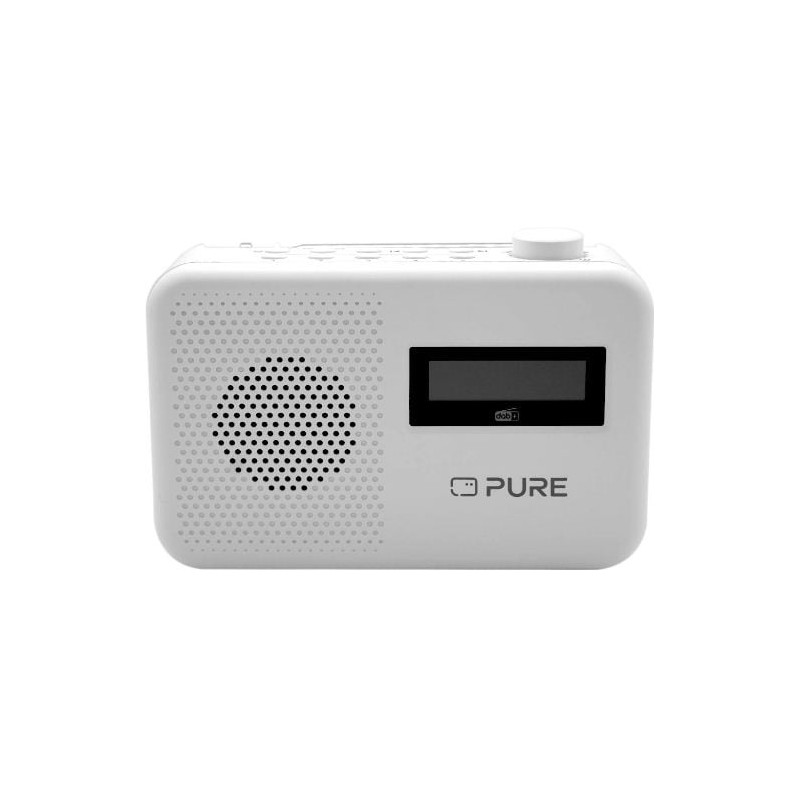 Radio pure elan one2 portatile dab+/fm/bluetooth 5.1 bianco antracite