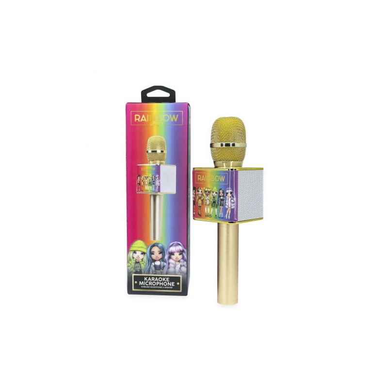 oceania trading microfono rainbow high kar microphone [rh0929]