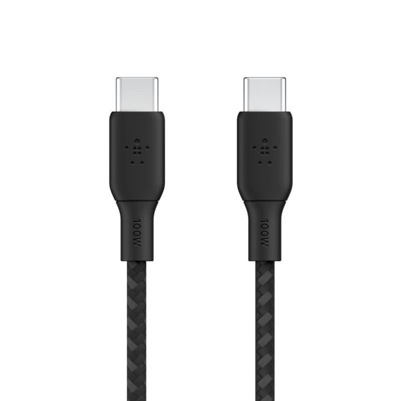 Cavo intrecciato belkin usb-c maschio/usb-c maschio 2.0 100w