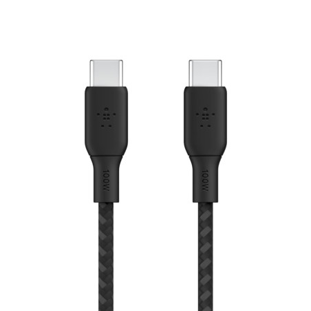 Cavo intrecciato belkin usb-c maschio/usb-c maschio 2.0 100w