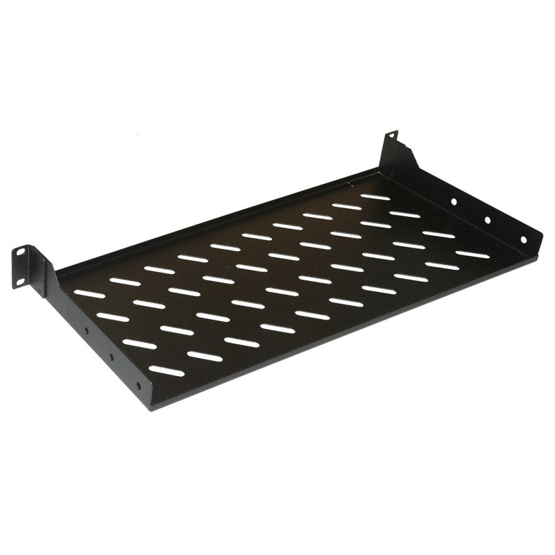 Ripiano armadio rack link 19" 1u 200mm nero [lkrip200n]