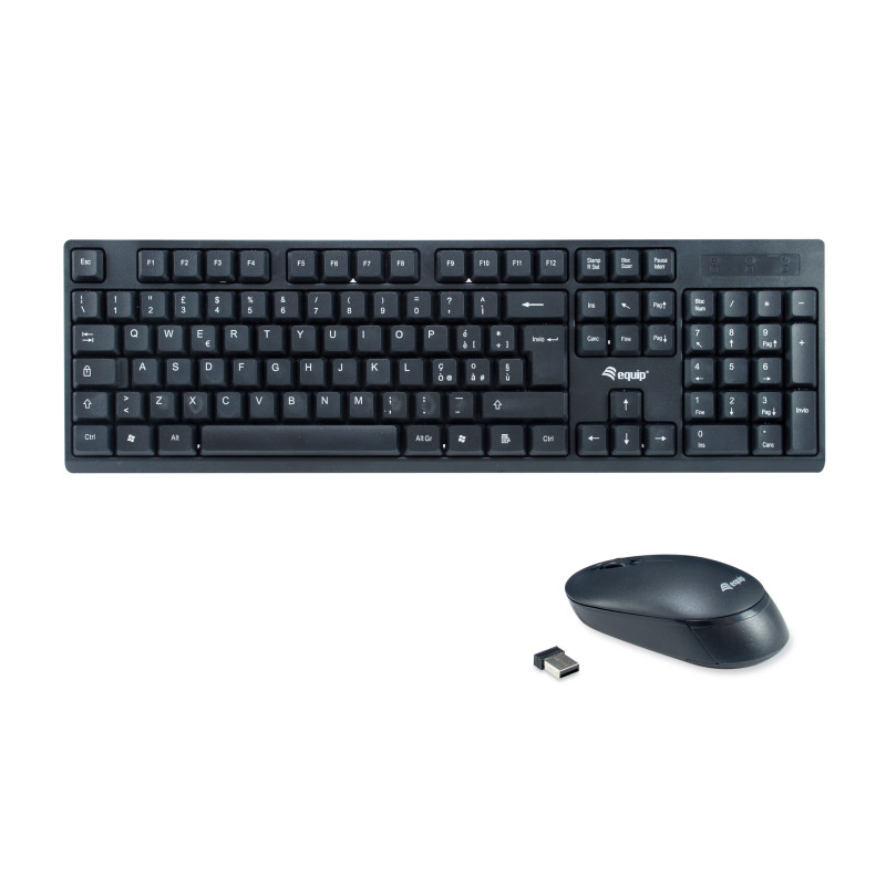 Set tastiera e mouse equip 245223 incluso rf wireless qwerty italiano