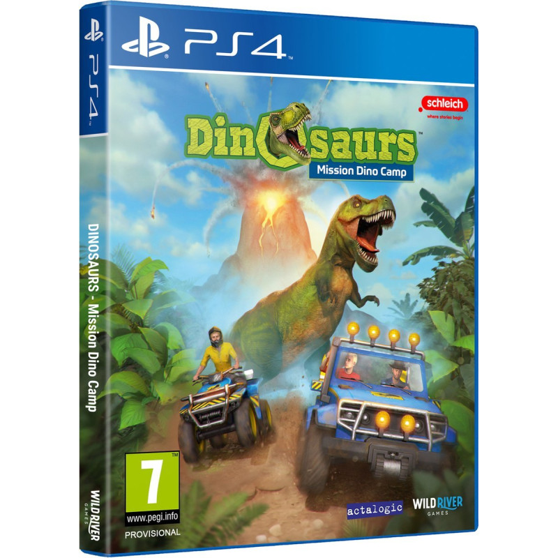 Videogioco ps4 - dinosaurs: missione dino camp/avventura +7anni