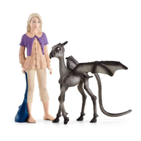 Figurine schleich luna lovegood e il bambino thestral harry potter