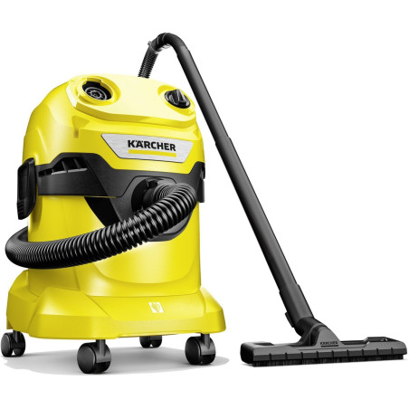 Aspiraliquidi/polveri karcher wd 4 v-20/5/22 1000w 20l cavo5m