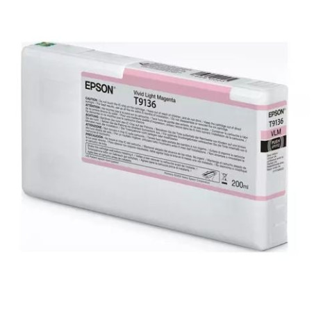Cartuccia epson t9136 200ml magenta [c13t91360n]