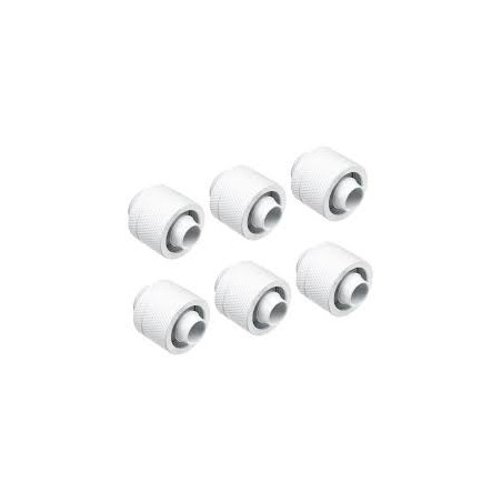 Raccordo alphacool eiszapfen 17625 16/10mm g1/4 bianco 6pz