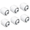 Raccordo alphacool eiszapfen 17625 16/10mm g1/4 bianco 6pz