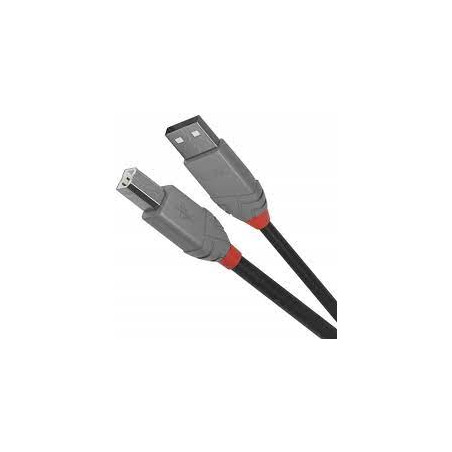 Cavo adattatore lindy usb-a m a usb-b m 2.0 480mbit/s 3m