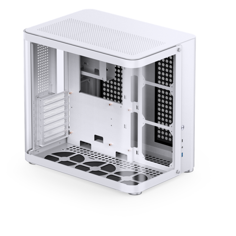 Case pc jonsbo tk-2 2.0 atx minitower 300x435x408mm vetro temperato