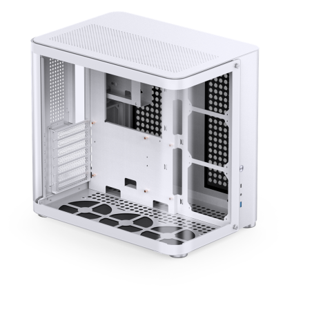 Case pc jonsbo tk-2 2.0 atx minitower 300x435x408mm vetro temperato