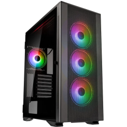 Case pc kolink unity solar argb e-atx midi tower 200x460x455mm
