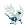 Schleich eldrador creatures drago di ghiaccio 20cm blu/bianco [70790]