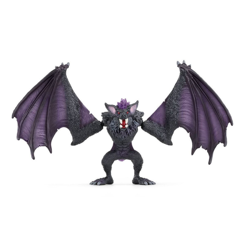 Schleich eldrador creatures pipistrello oscuro 21cm viola/nero [70792]