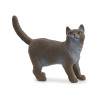 Schleich farm world gatto british shorthair 5.7cm marrone/grigio