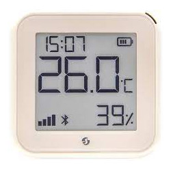 Sensore shelly plus h&t gen3 di temperatura e umidita' bt