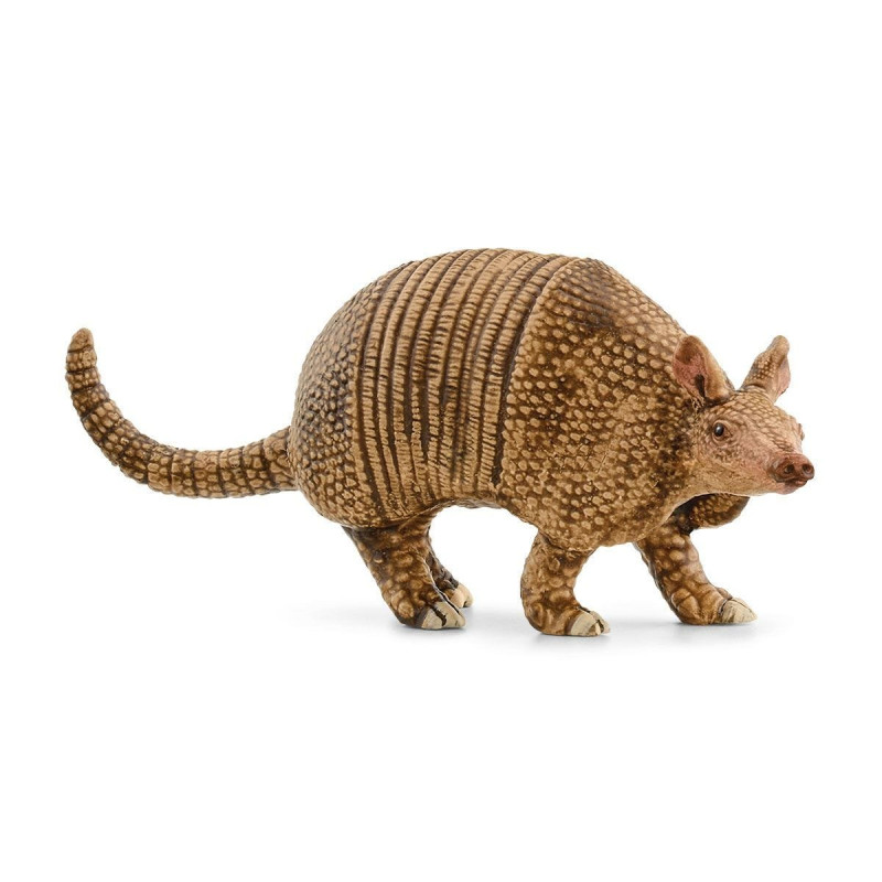 Figurina schleich della fauna selvatica armadillo marrone [14874]
