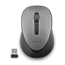 Mouse ngs dew rf senza fili ottico ambidestro 1600dpi grigio [dewgray]