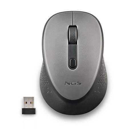 Mouse ngs dew rf senza fili ottico ambidestro 1600dpi grigio [dewgray]