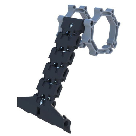 Bloccatapparelle motorizzate fischer b-lock 4 kit nero/grigio