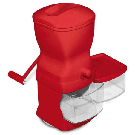 Grattugia ghidini cipriano manuale a rullo con cassetto contenitore/multifunzione