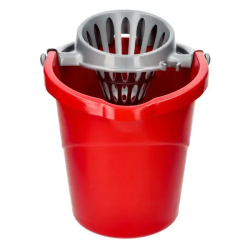 Secchio ecoplast con strizzatore ecogold 14l rosso [smeg]