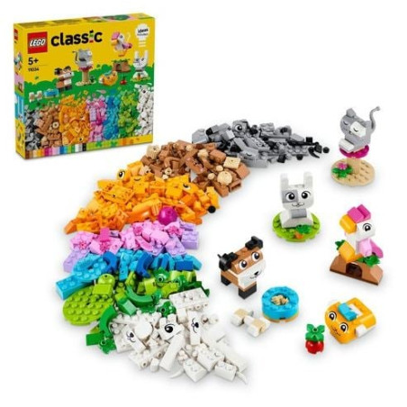 Gioco creativo lego classic 11034 animali creativi multicolore 450pz