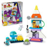 Gioco didattico lego duplo 10422 avventura dello space shuttle 3in1
