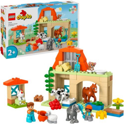 Lego 10416 duplo cura degli animali in fattoria 74pz multicolore