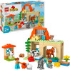 Lego 10416 duplo cura degli animali in fattoria 74pz multicolore