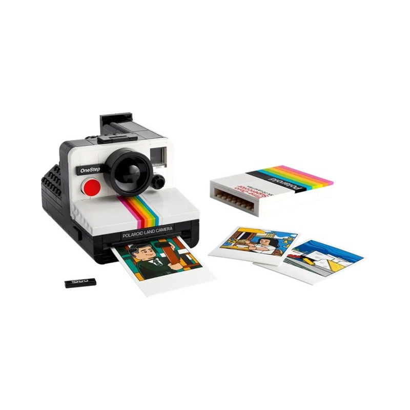 Lego fotocamera polaroid onestep sx-70 +18anni 513pz multicolore