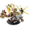 Gioco da costruzione lego marvel spider-man contro sandman battaglia