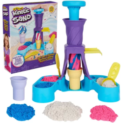 Set da gioco spin master kinetic sand per per gelato morbido multicolore