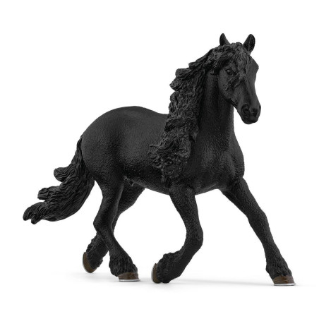 Figurina schleich horse club stallone frisone 15.5cm nero [13975]