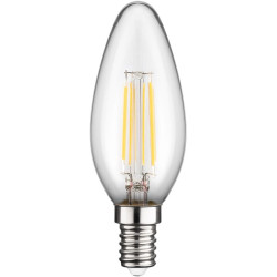 Lampadina led goobay 65390 4w e14 470lm classe e bianco caldo